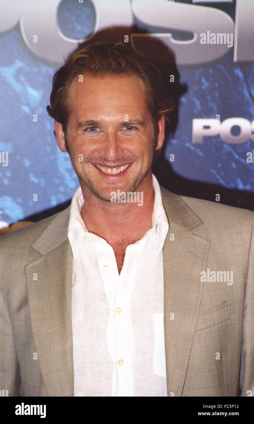 14-07-2006; Barcelona, Spain; Director WOLFGANG PETERSEN, Actors KURT RUSSELL & JOSH LUCAS, Actress MIA MAESTRO at the Barcelona premiere of 'Poseidon' held at Cine Coliseum. Stock Photo