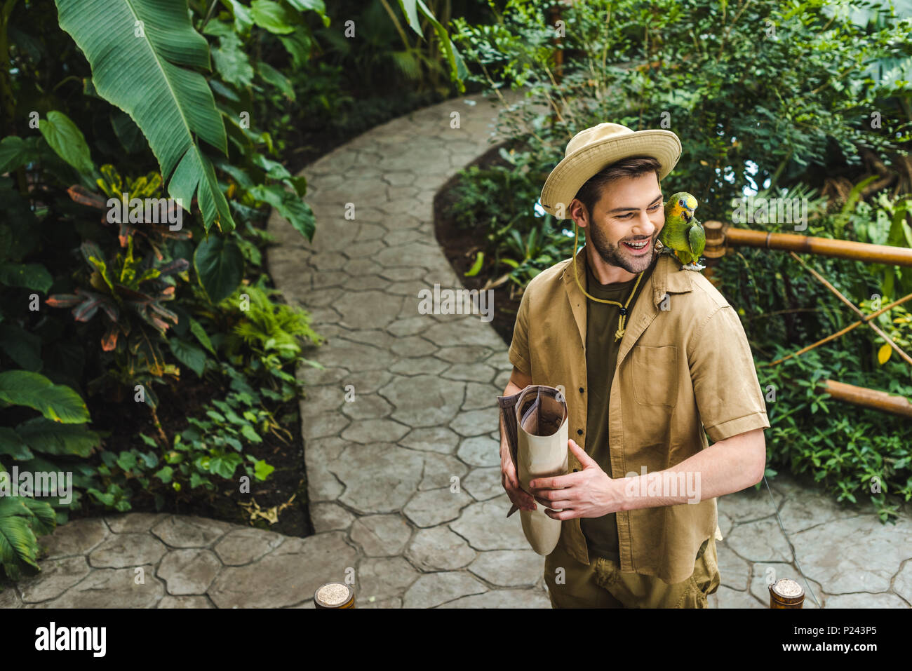 Lost jungle man hi-res stock photography and images - Alamy