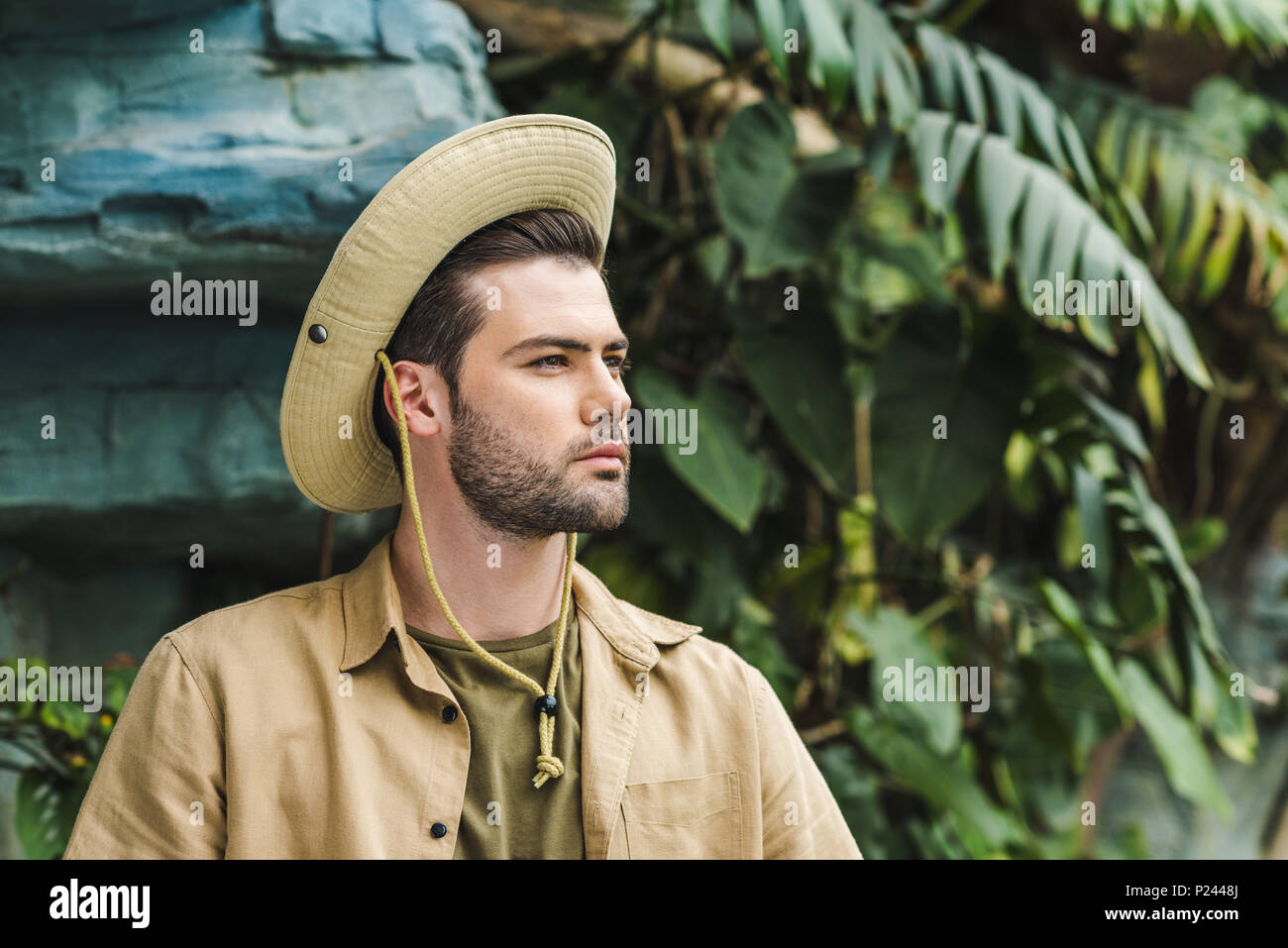Safari suit hi-res stock photography and images - Alamy