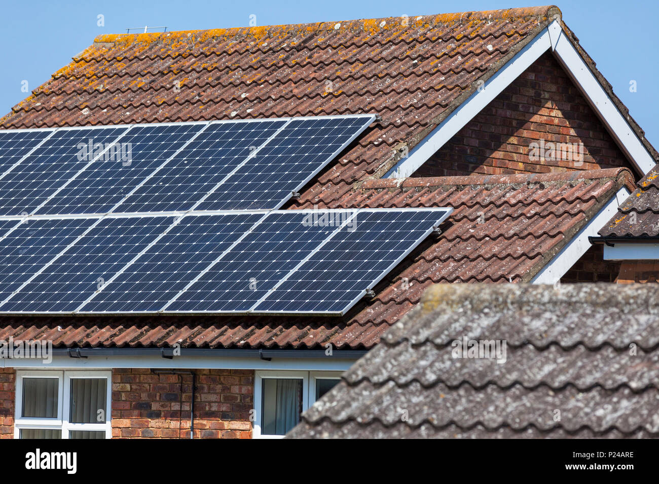 Solar panels house hires stock photography and images Alamy