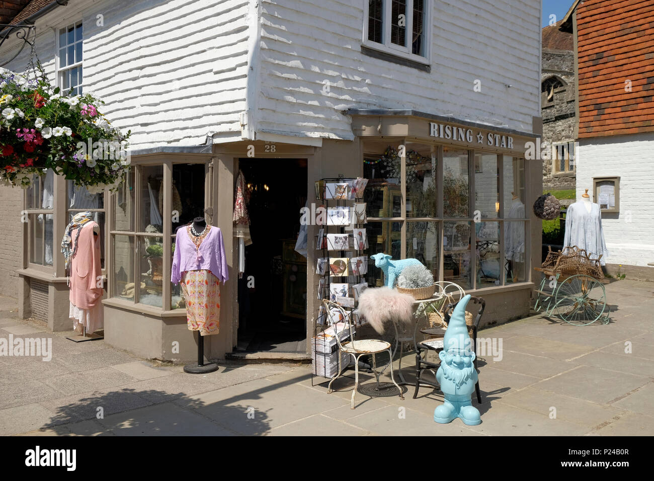 Rising star shop, tenterden, kent, uk Stock Photo Alamy
