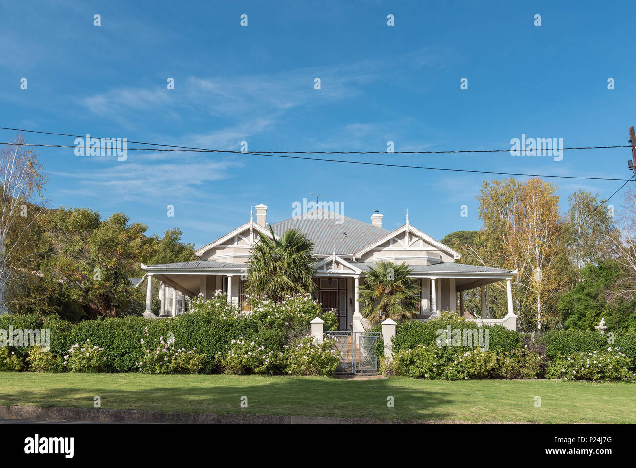 LADY GREY, SOUTH AFRICA - MARCH 29, 2018: An historic house in Lady Grey in the Eastern Cape Province Stock Photo