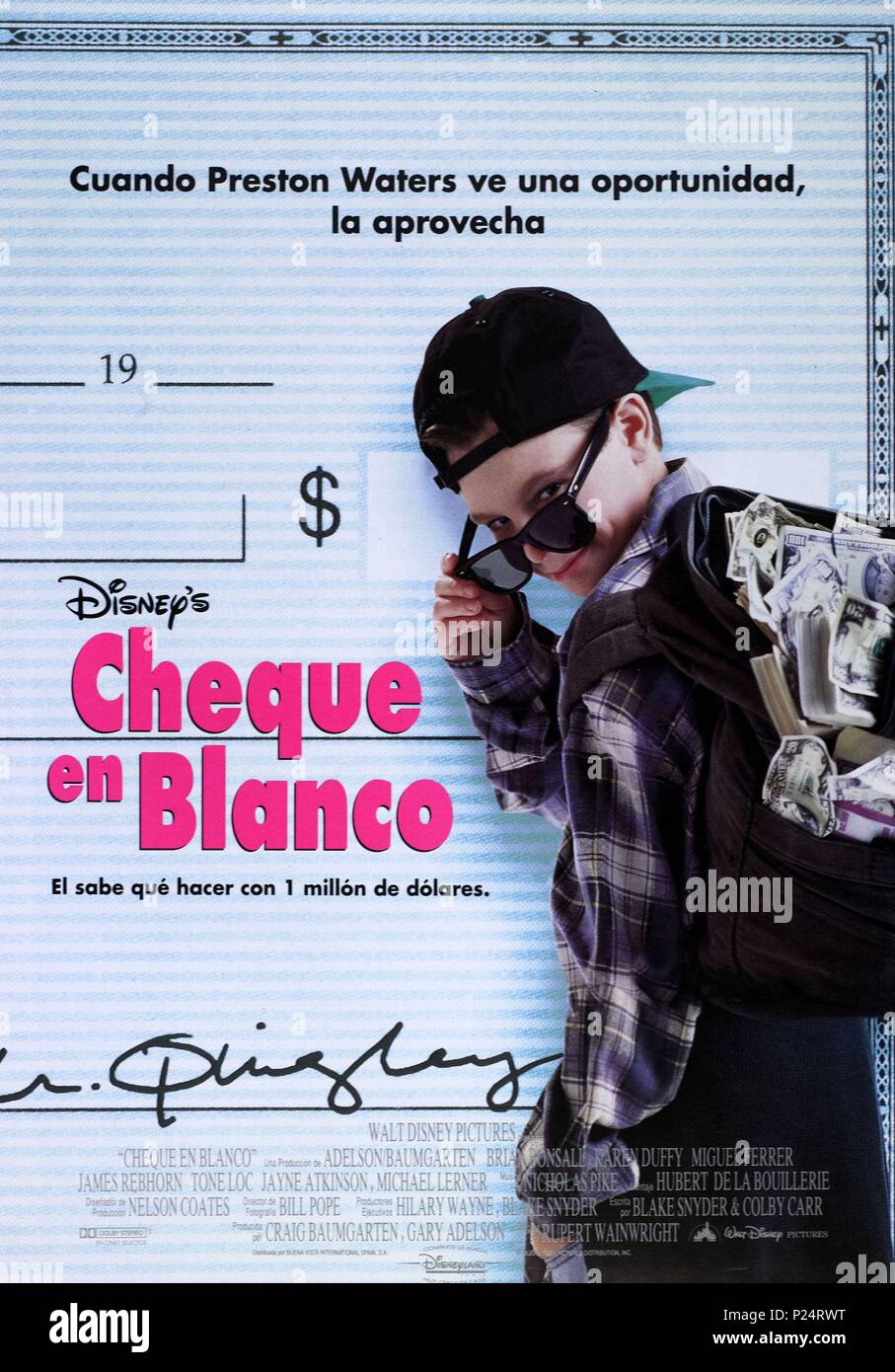 Original Film Title BLANK CHECK. English Title BLANK CHECK. Film