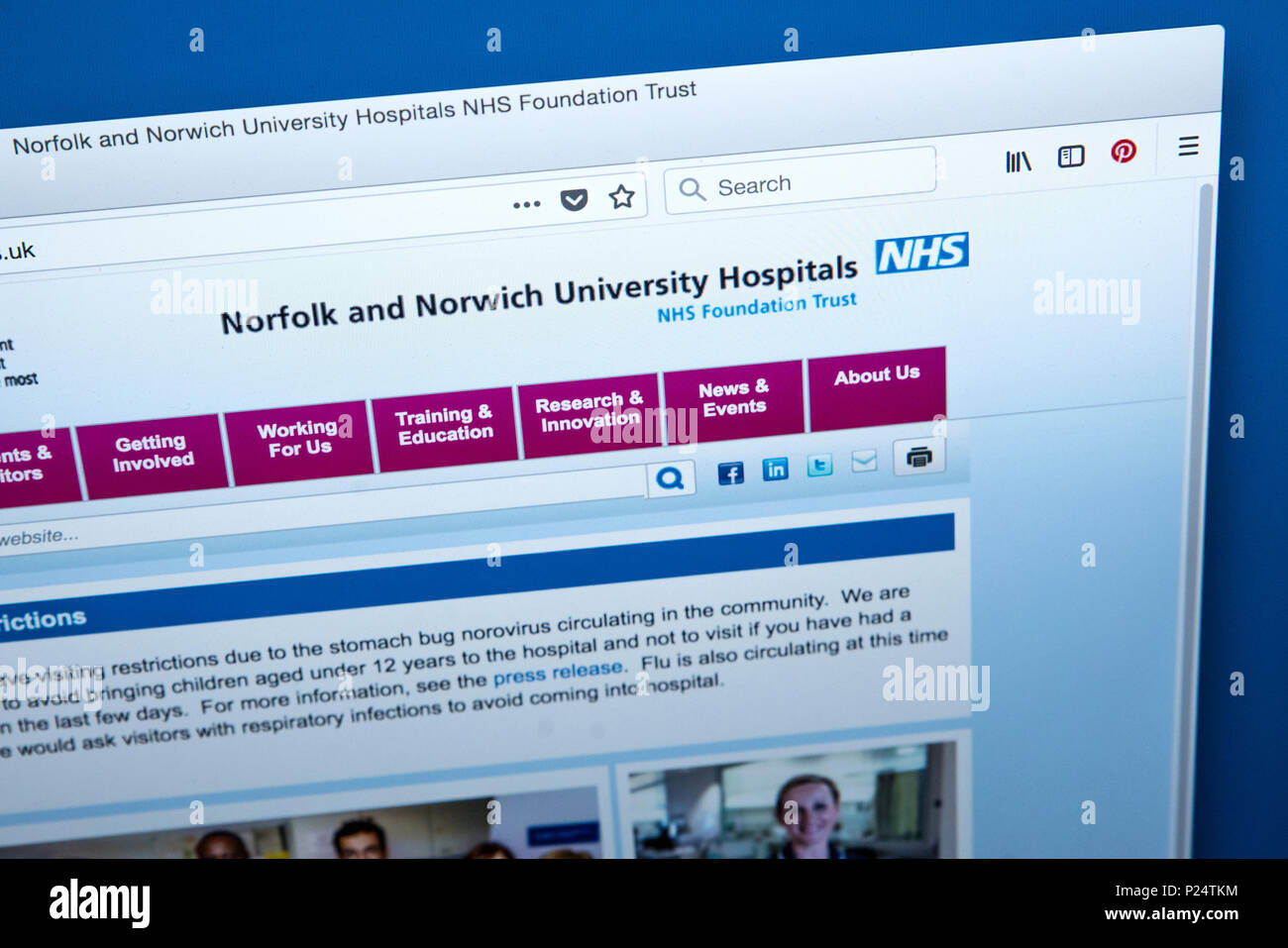 Norfolk And Norwich University Hospital Stock Photos Norfolk And