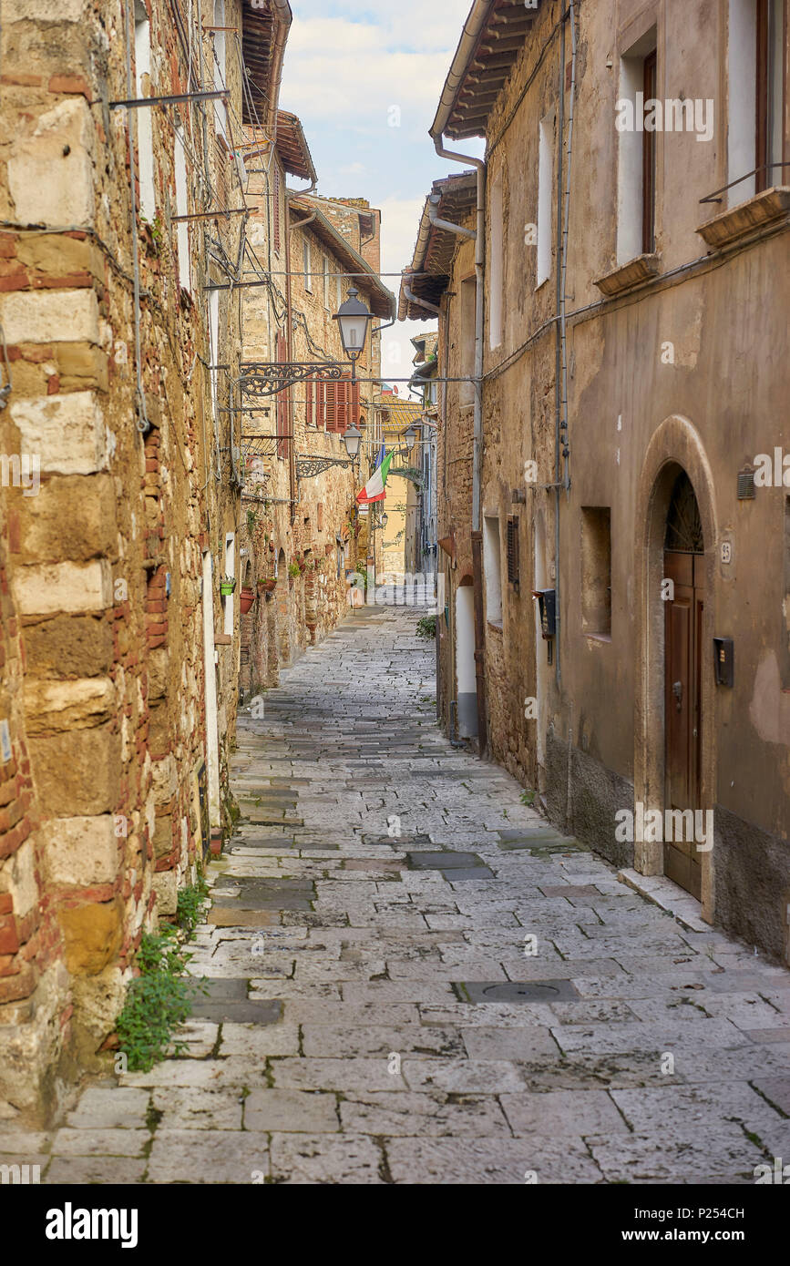 Colle di Val d'Elsa, Val d'Elsa, Province of Siena, Tuscany, Italy Stock Photo