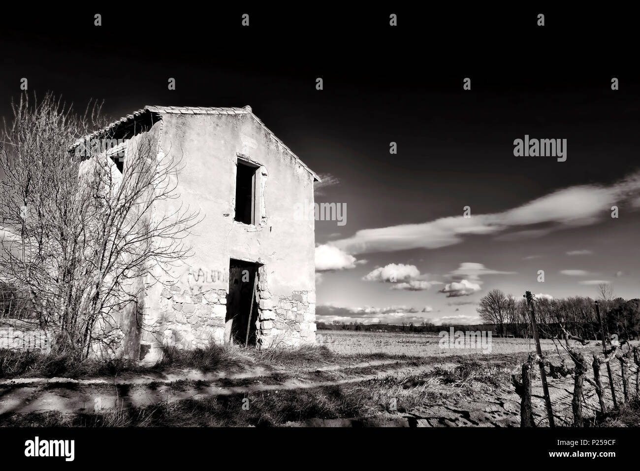 Black and white old house hires stock photography and images Alamy