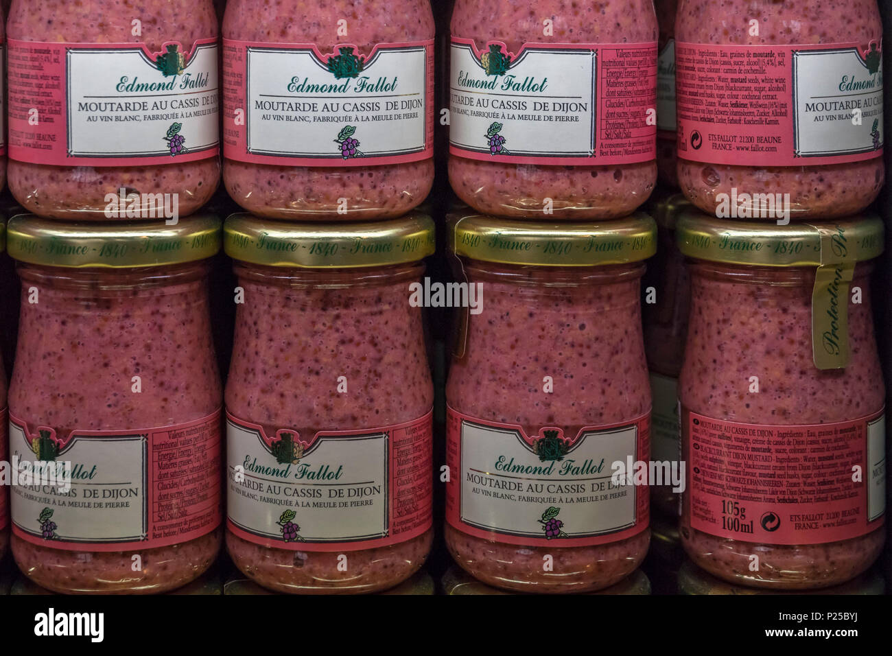 Dijon mustard jars hi-res stock photography and images - Alamy