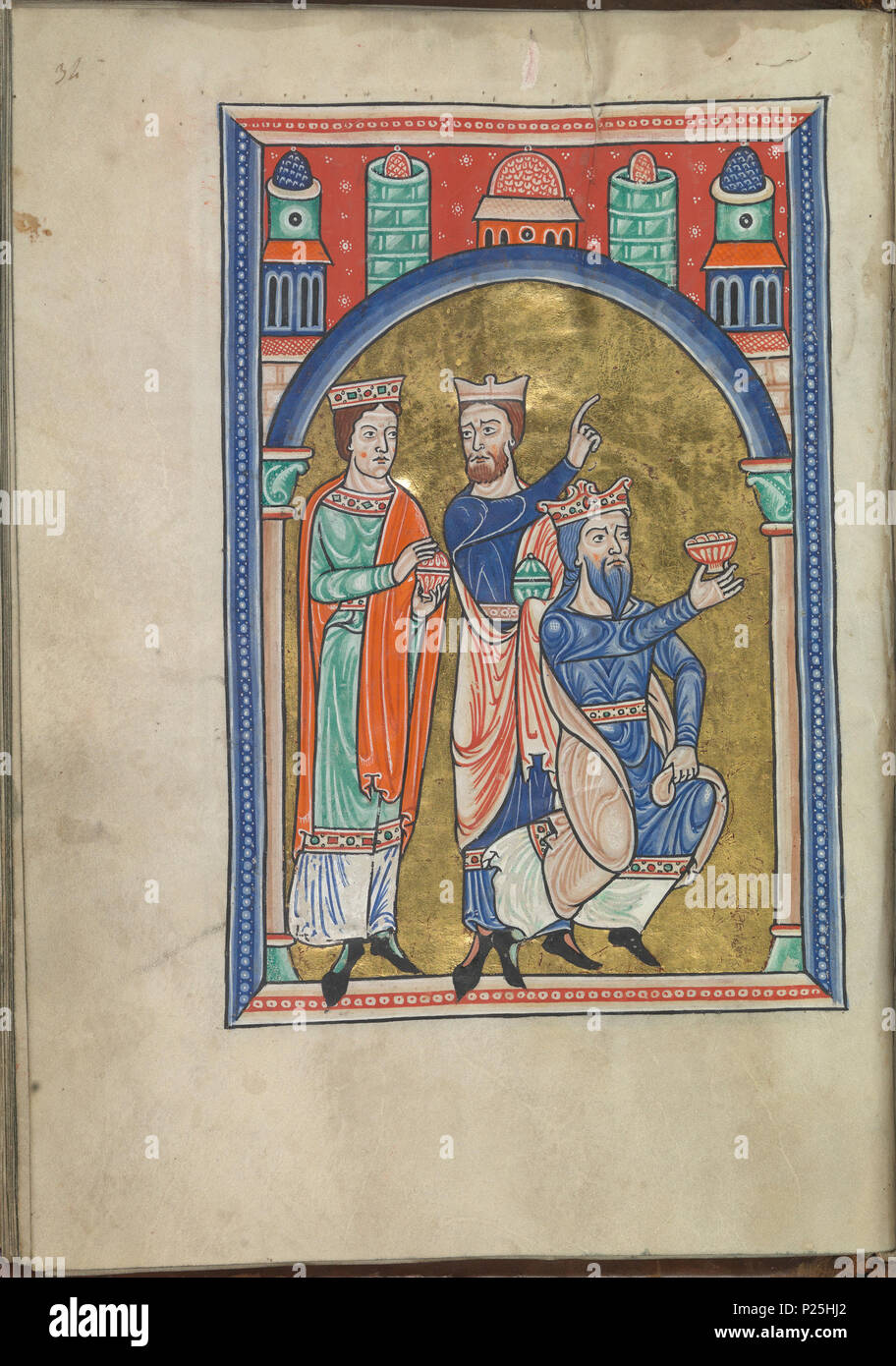 . English: Images from the life of Christ - The three Wise Men from the ...