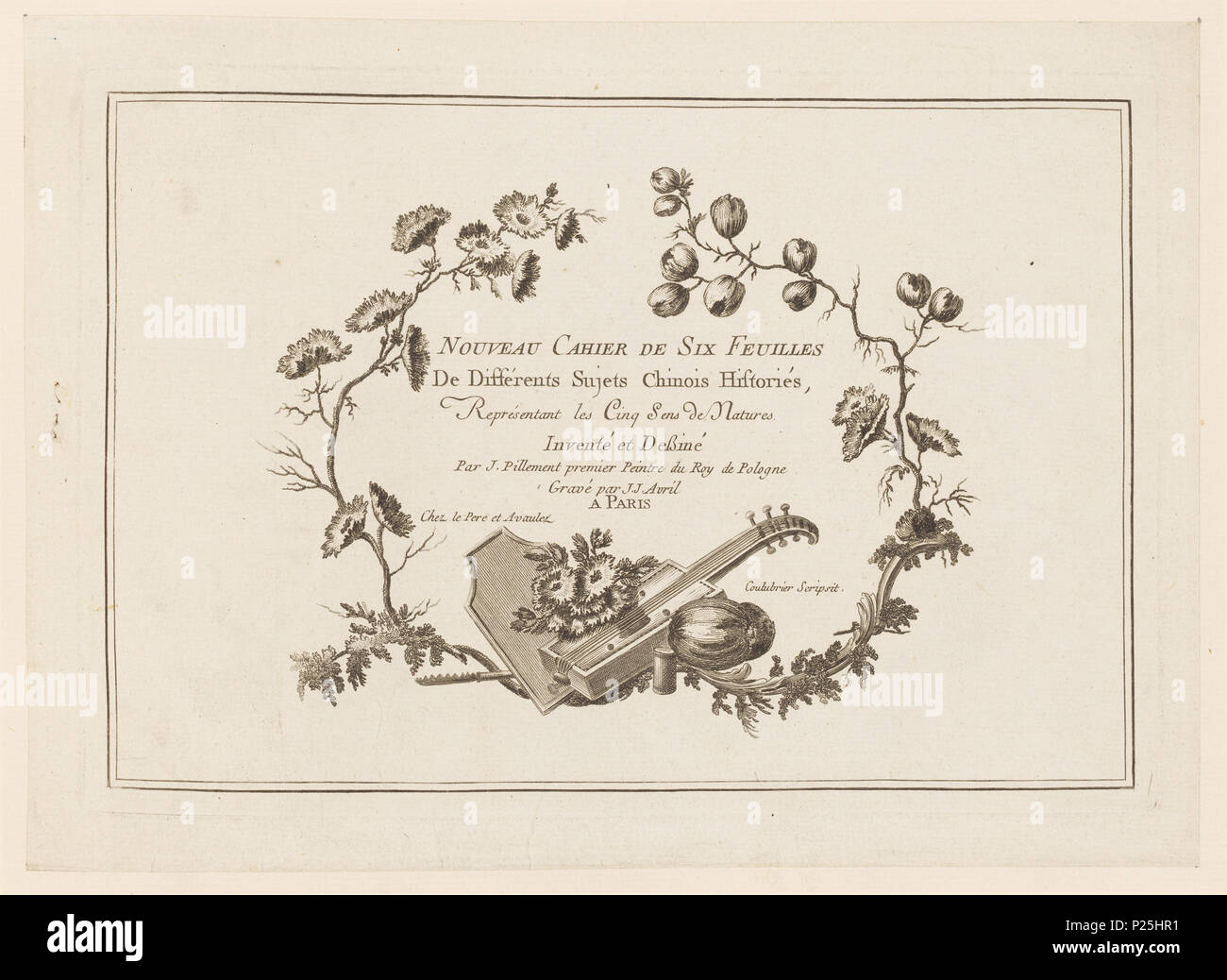 .  English: Print (France) . before 1920 (acquired date) 238 Print (France) (CH 18212015) Stock Photo