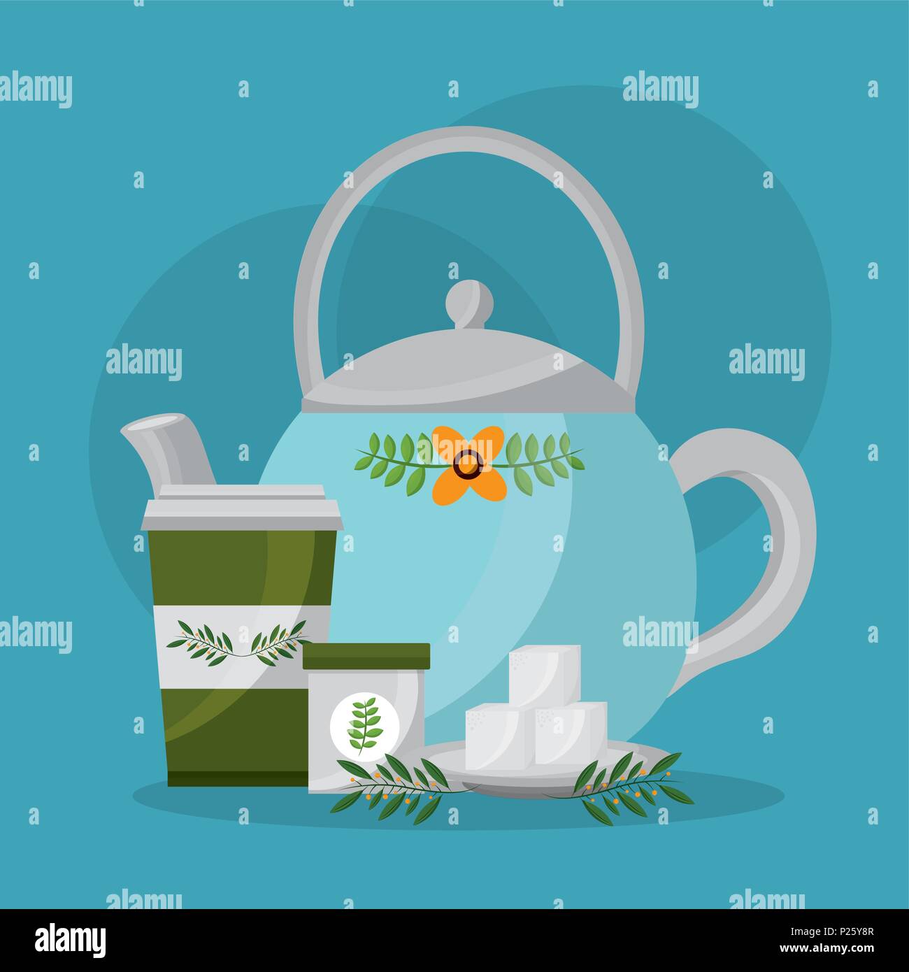 Sugar cubes Stock Vector Images Alamy