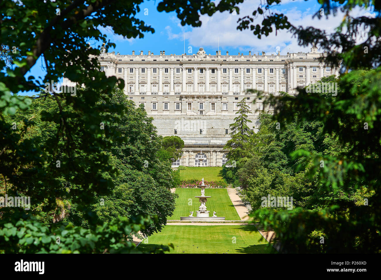 Facade of royal palace of madrid hi-res stock photography and images ...