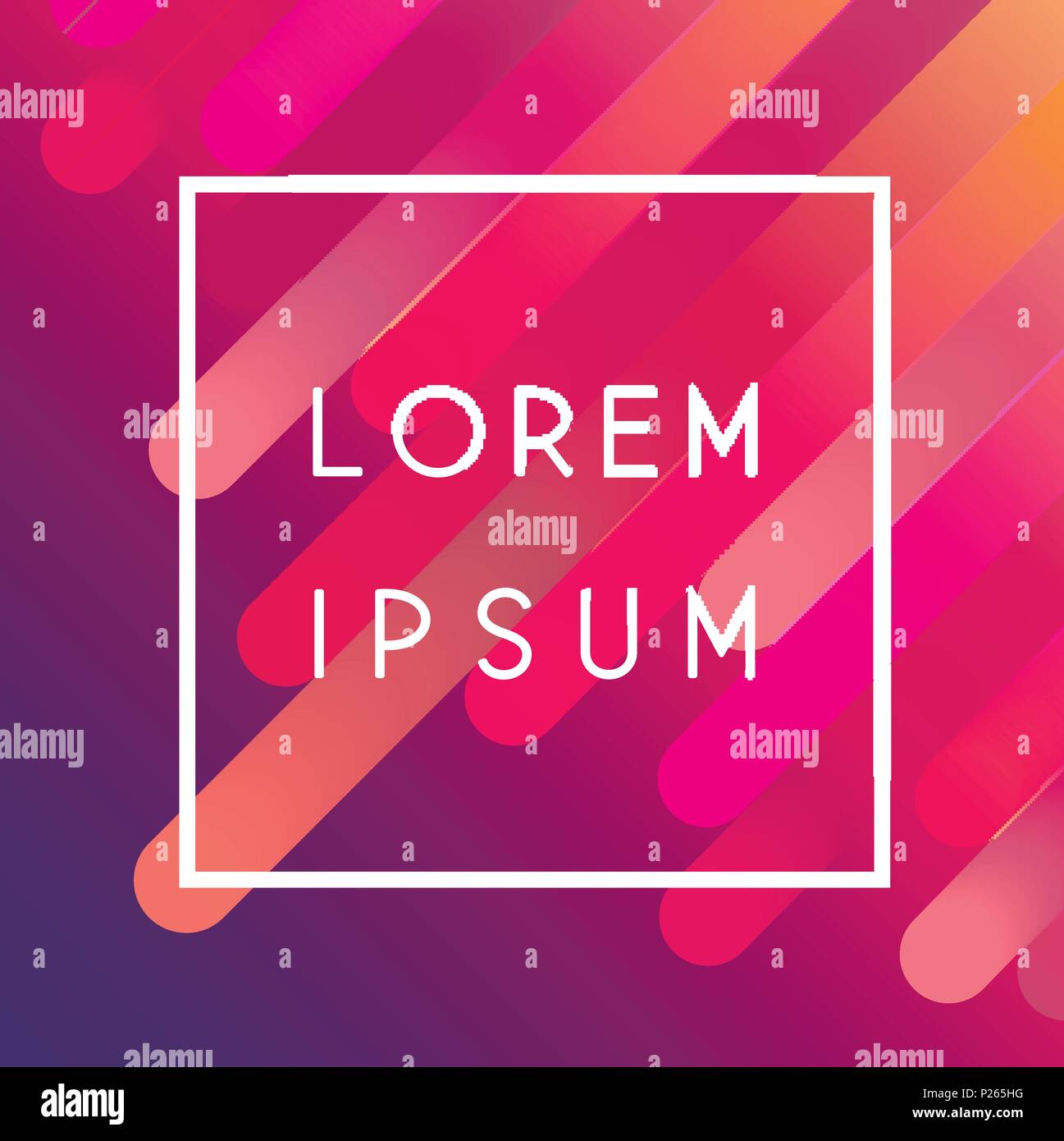 Bright gradient background Modern vector template with dynamic shapes ...