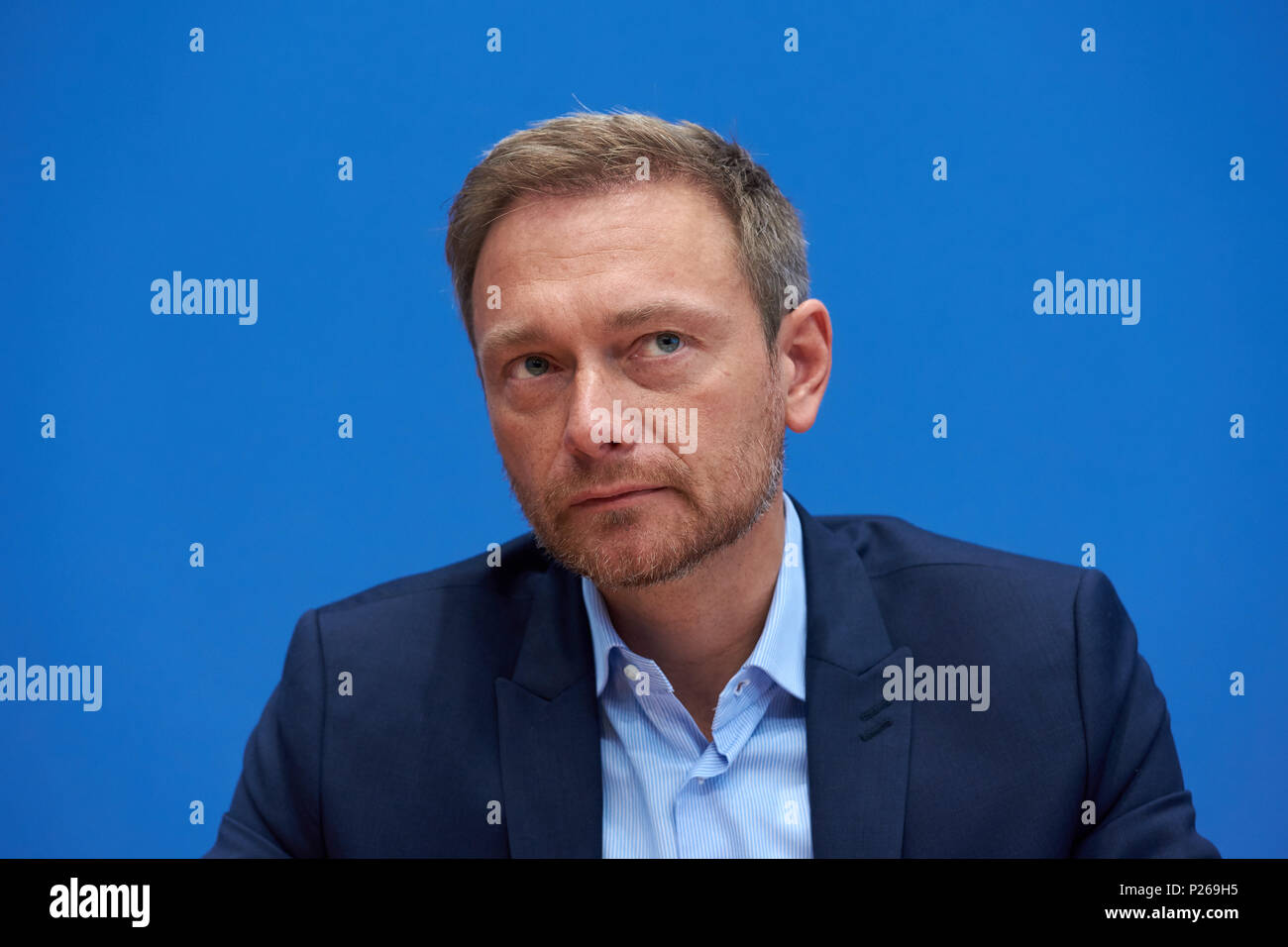Berlin, Germany, Christian Lindner, Federal President of the FDP Stock Photo