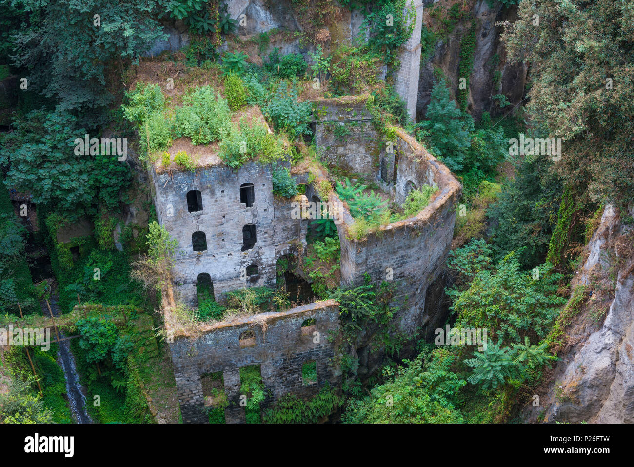 Valley of the mills sorrento italy hires stock photography and images