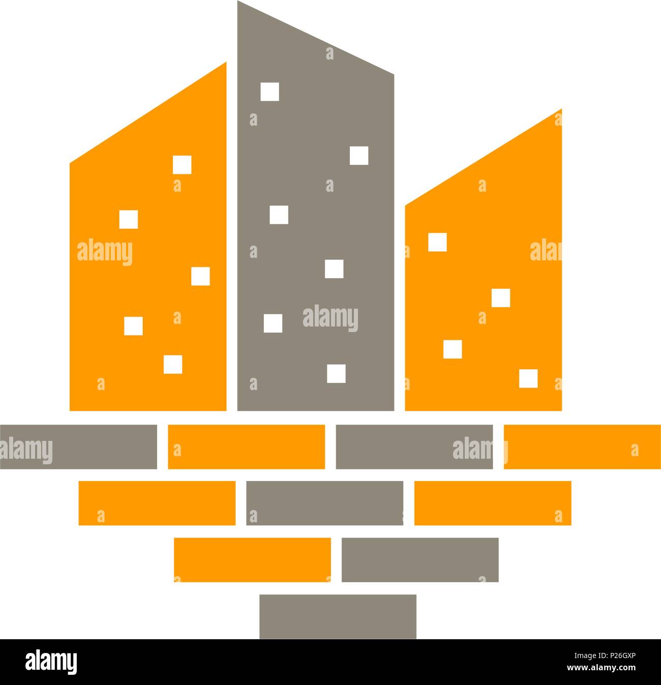 Real Estate Logo Design Template Isolated Stock Vector Image & Art - Alamy