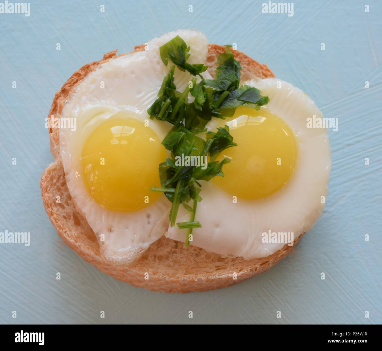 bread and eggs Stock Photo - Alamy