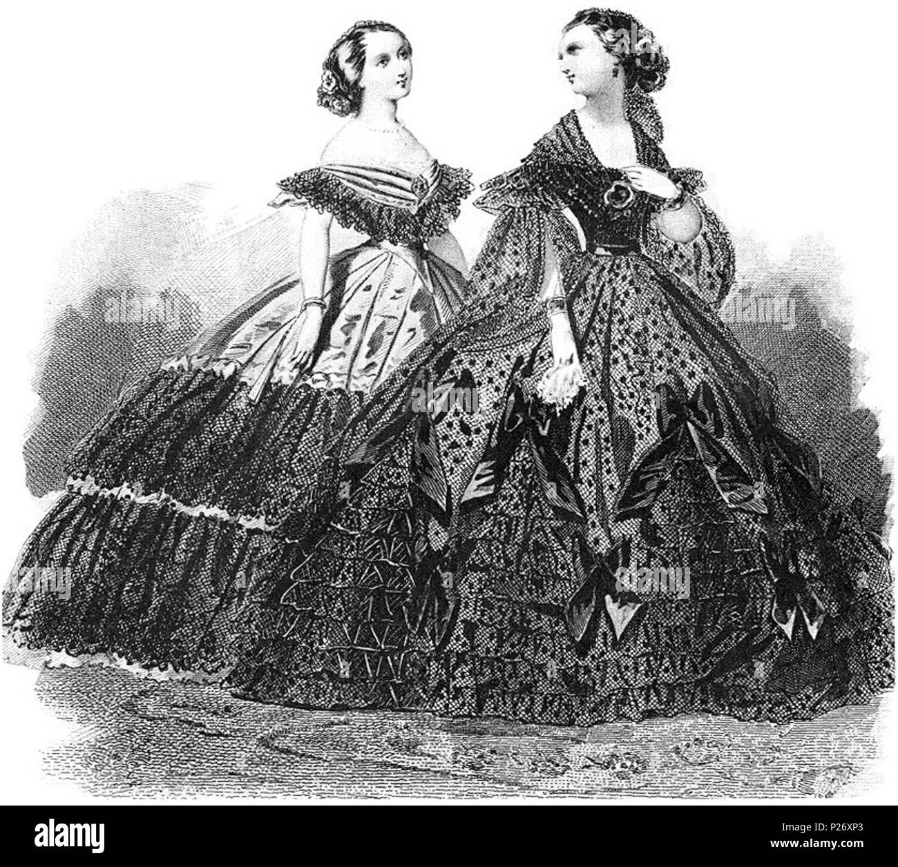 extreme ball gown hoop slip
