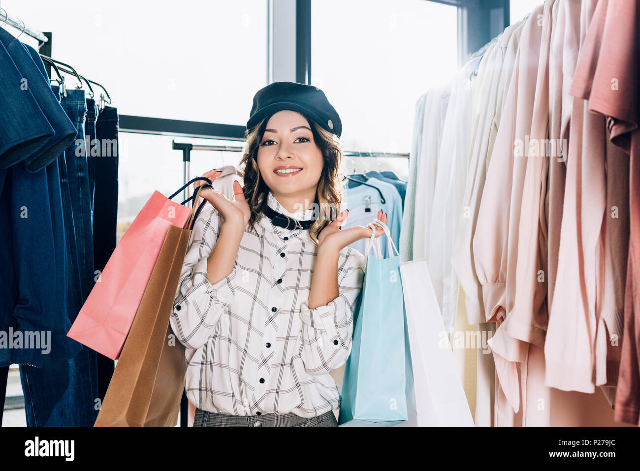 Bags of clothing hi-res stock photography and images - Alamy