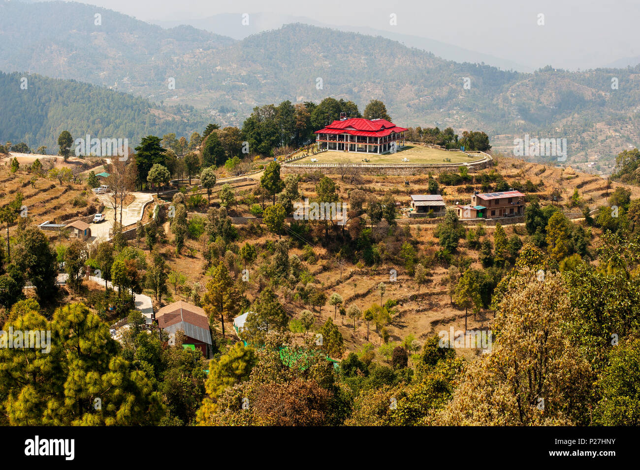 Mukteshwar Hills, Kumaon Hills, Uttarakhand, India Stock Photo Alamy