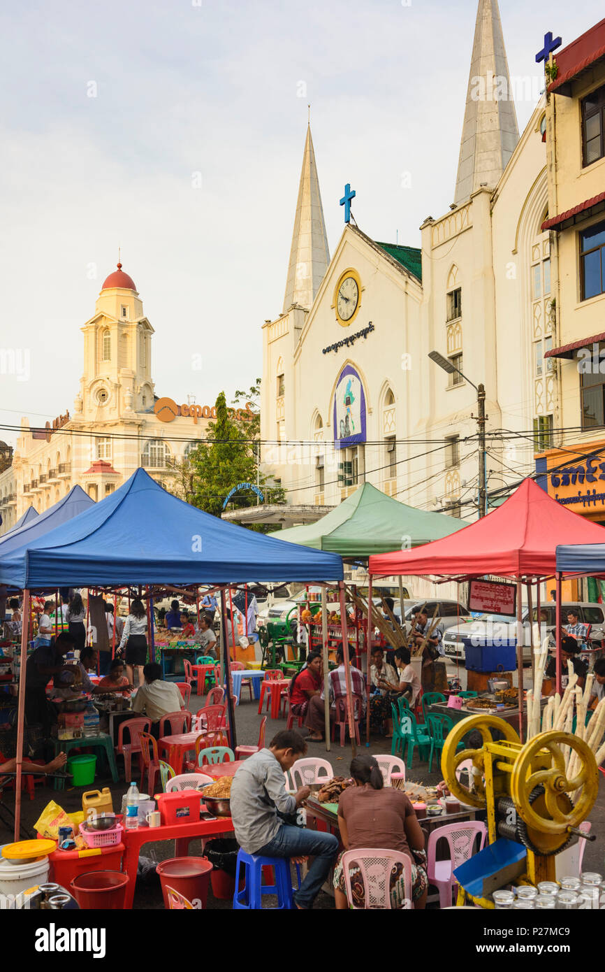 Yangon (Rangoon), Ayeyarwady (AYA) Bank, former Rowe & Co department