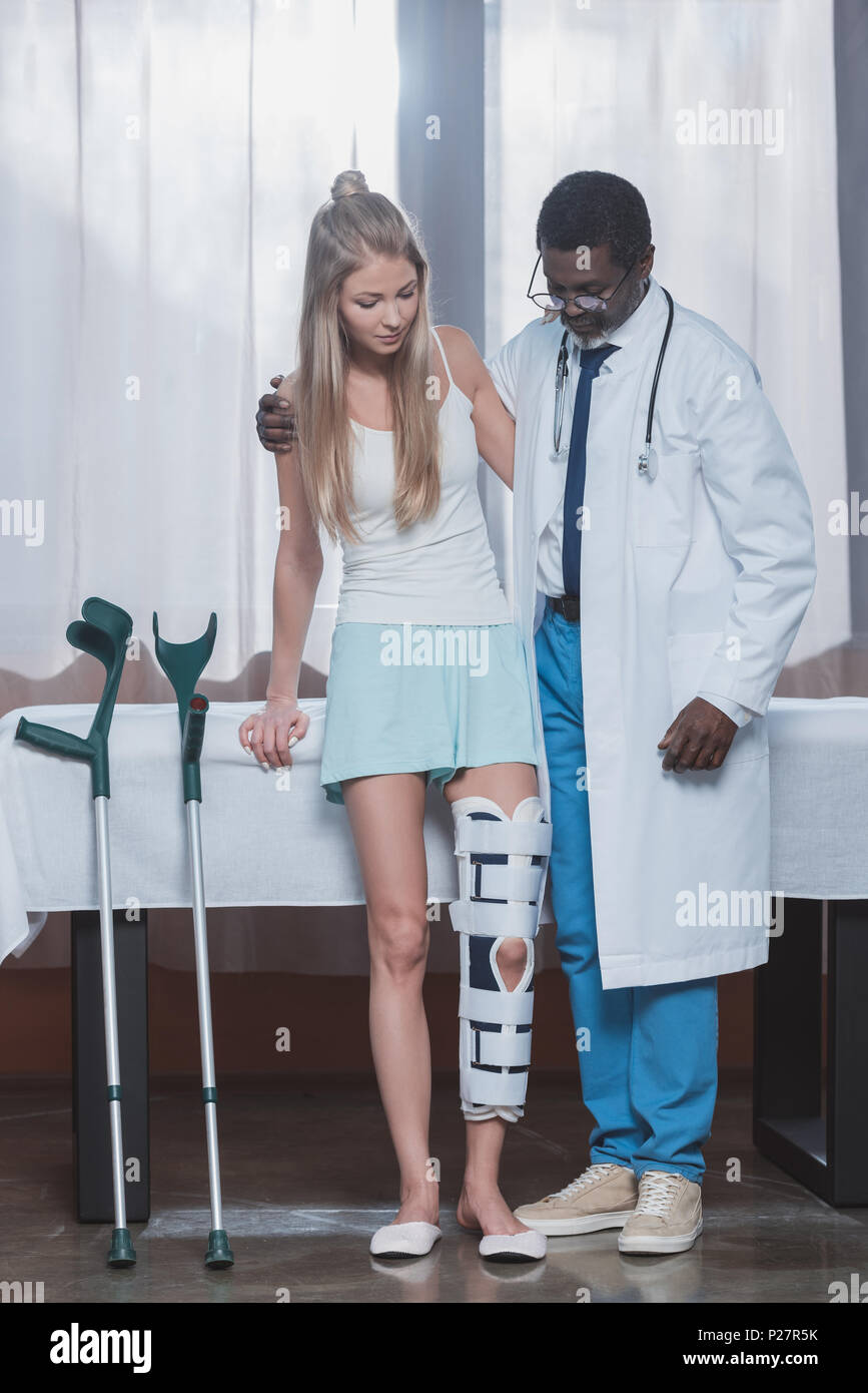 Leg brace girl hires stock photography and images Alamy