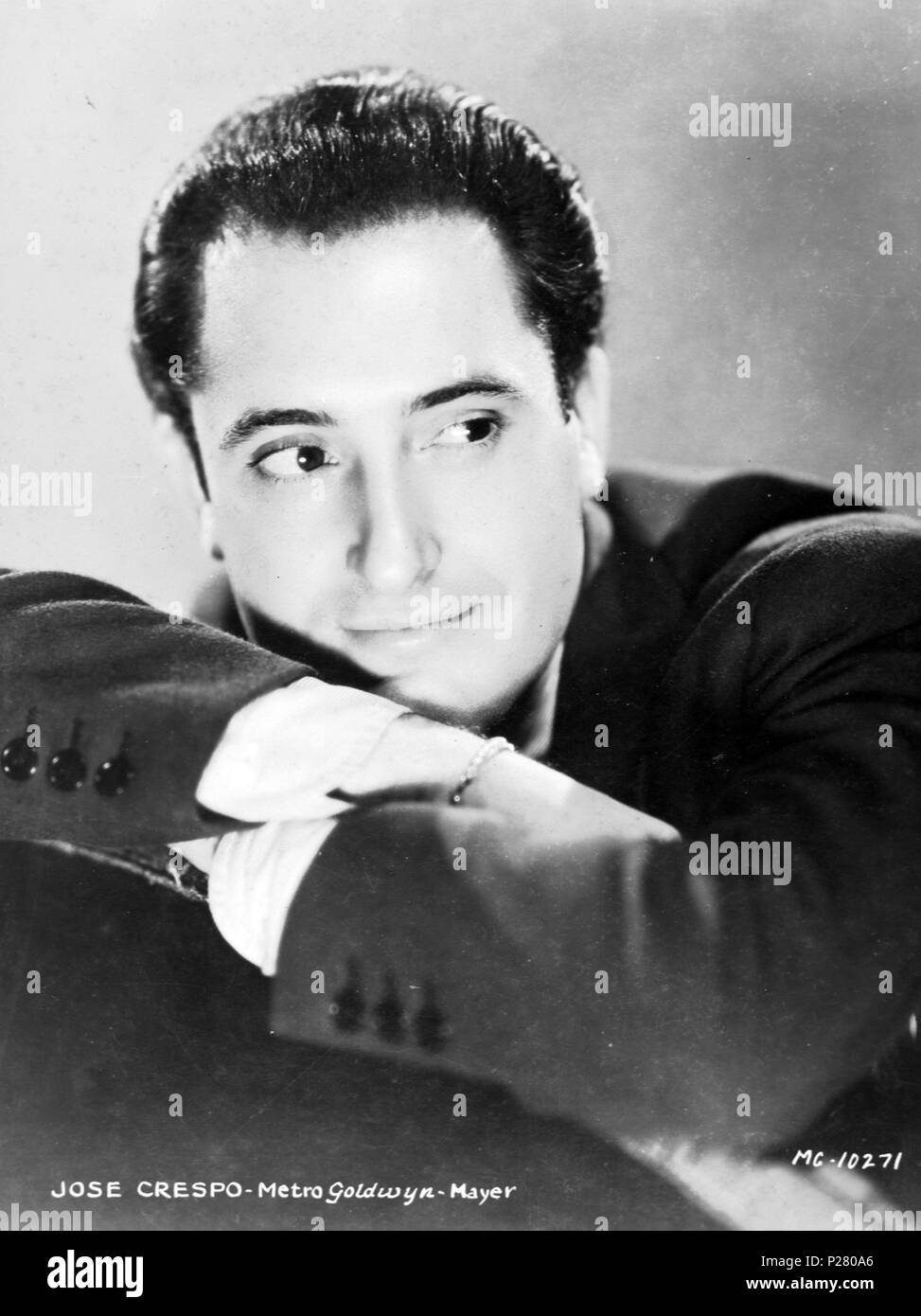 Stars JOSE CRESPO. Credit M.G.M./ Album Stock Photo Alamy