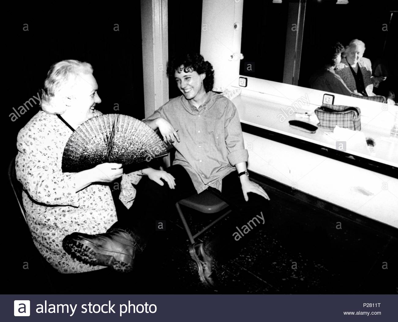 The Spanish Flamenco Singer Mayte Martin At The Dressing
