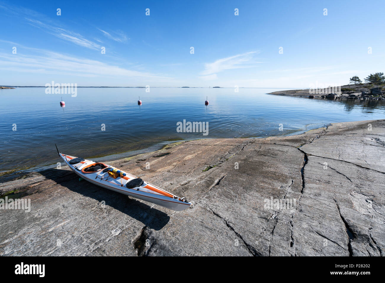 At Bylandet island, Kirkkonummi, Finland, Europe, EU Stock Photo