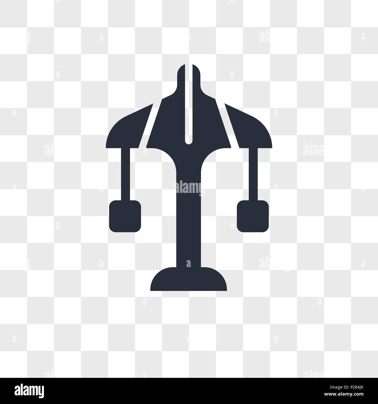 Carousel vector icon isolated on transparent background, Carousel logo ...