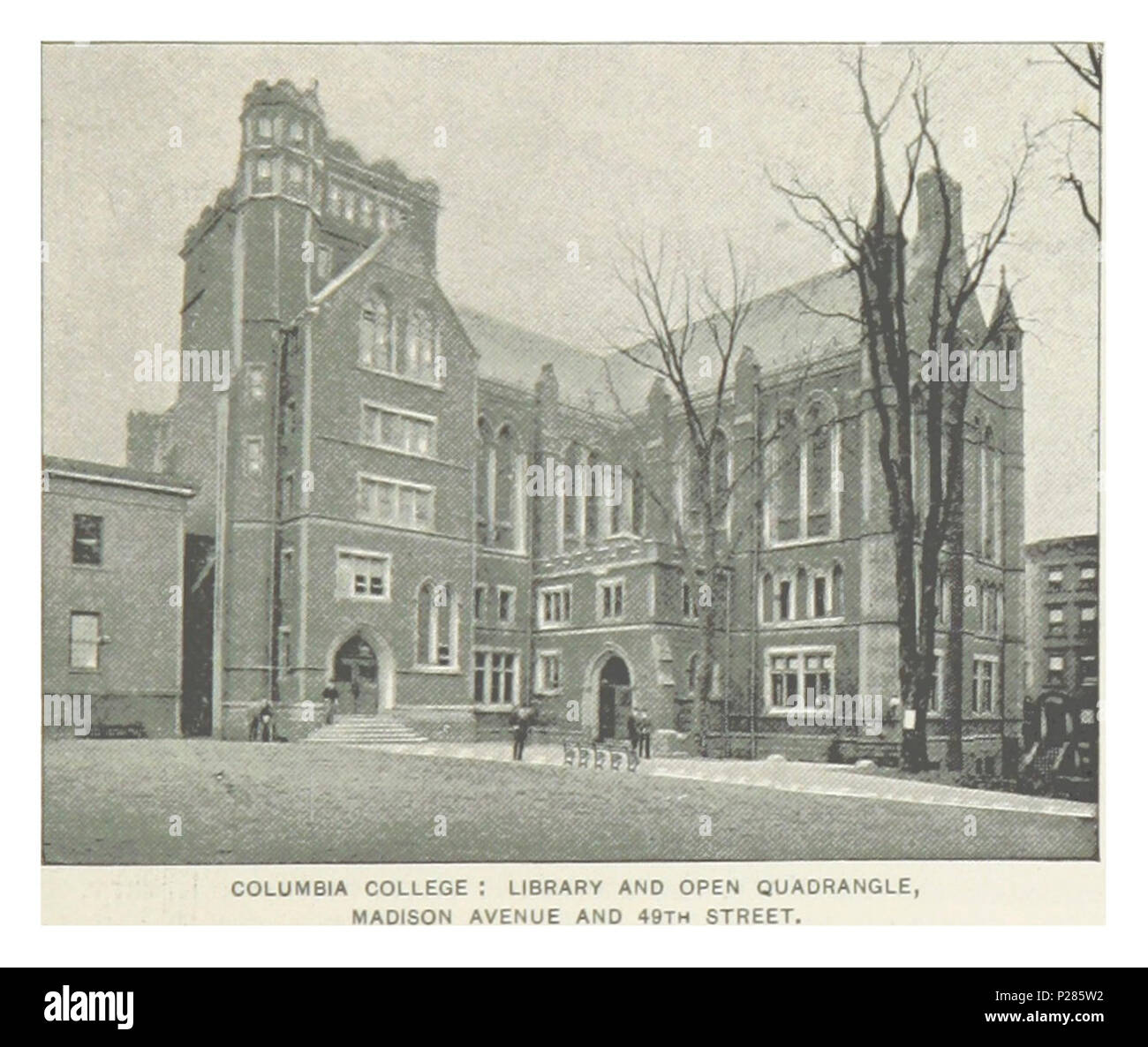 Library and open quadrangle hi-res stock photography and images - Alamy