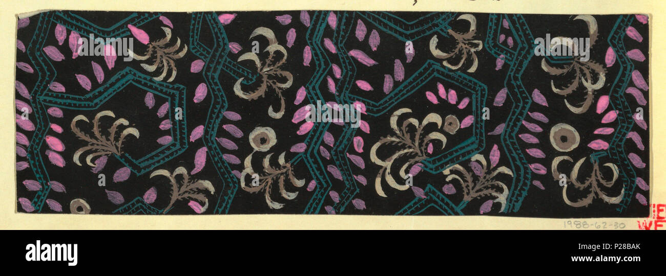 109 Drawing, Textile Design- Diskus (Discus), 1911–14 (CH 18630297 ...