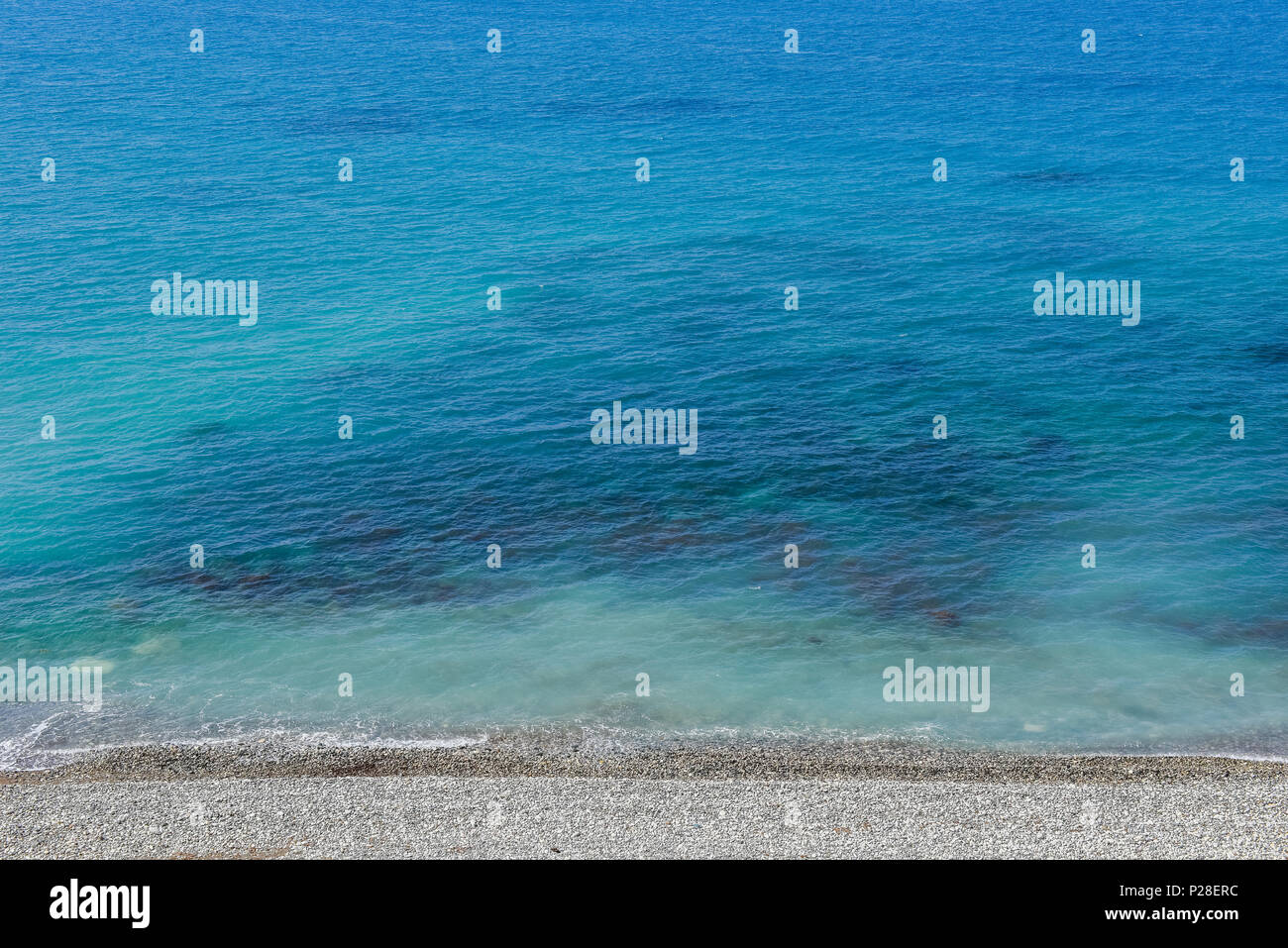 Sea, beach and pebble stones. Summer vacation Stock Photo - Alamy