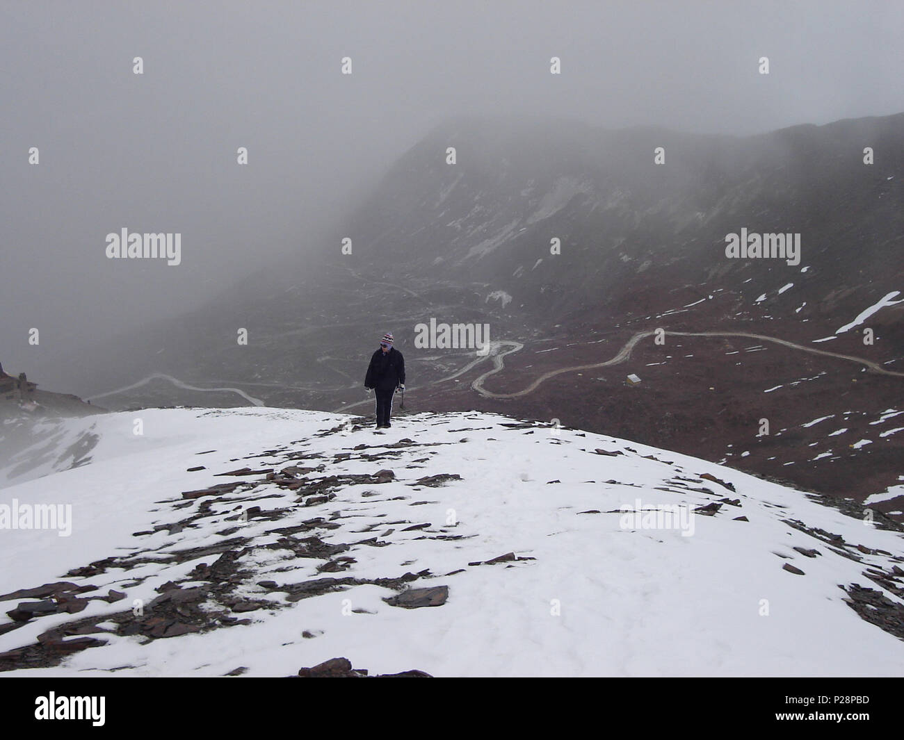 Bolivia la paz slope hi-res stock photography and images - Alamy