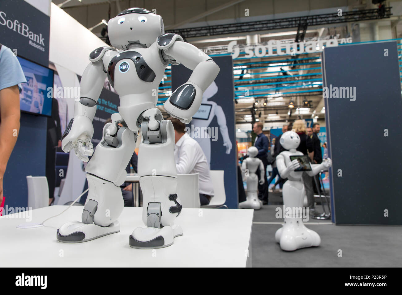 Softbank robotics nao robot hi-res stock photography images - Alamy