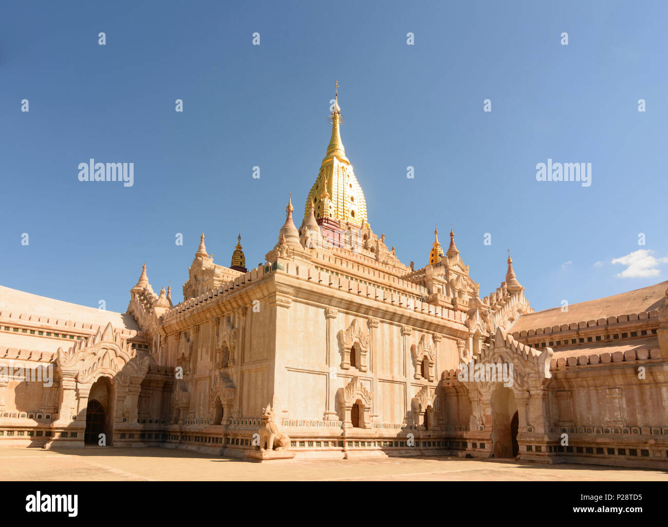 Bagan, Ananda Temple, Mandalay Region, Myanmar (Burma) Stock Photo