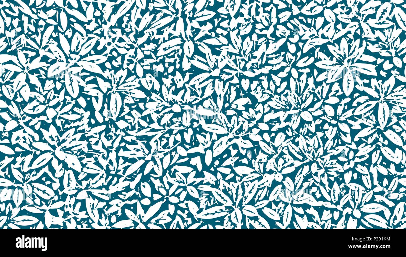 Natural seamless texture. Vector pattern with leaves Stock Vector Image ...