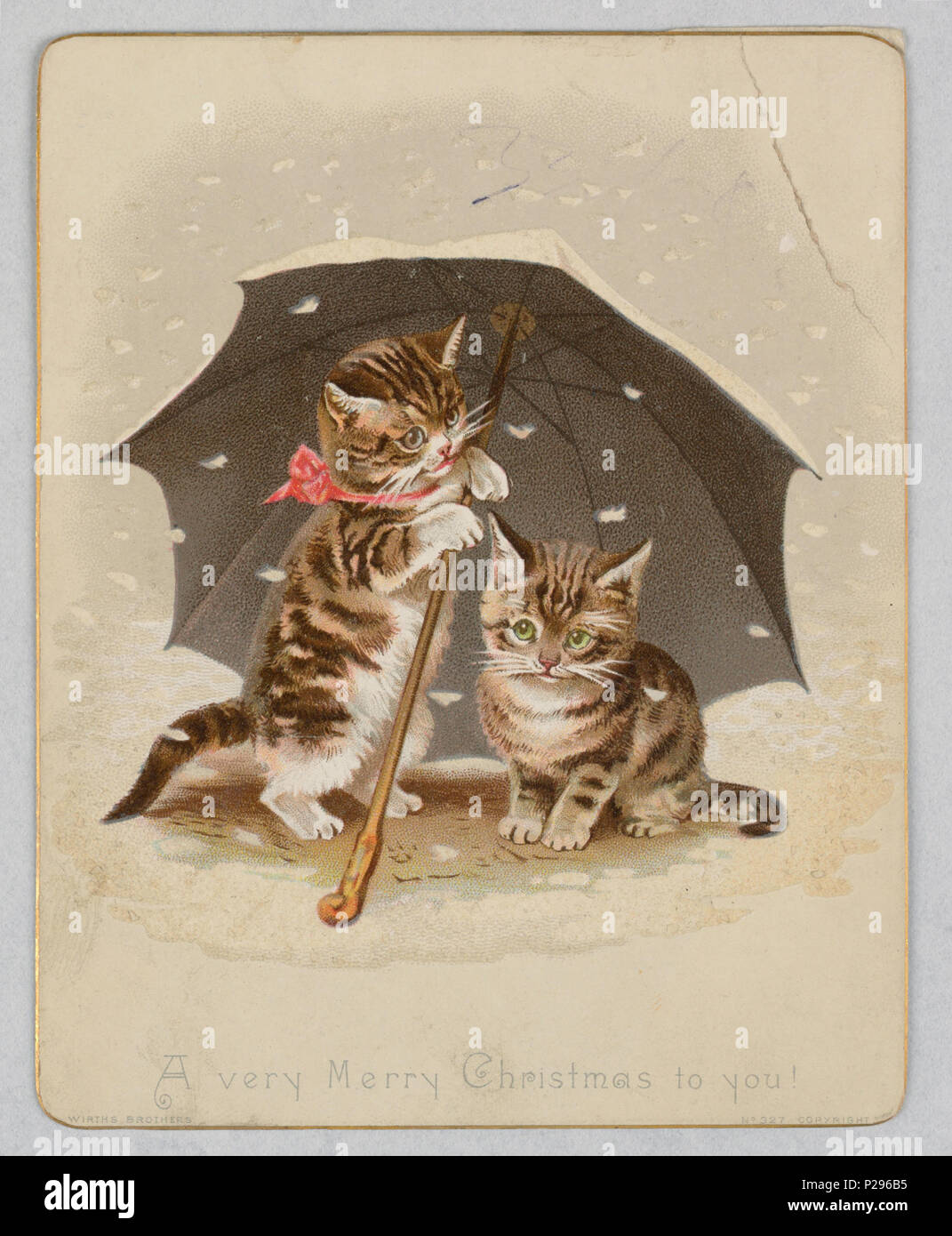 . English Greeting Card, ca. 1890 . English Greeting Cards given by Mrs. Bella C. Landauer
