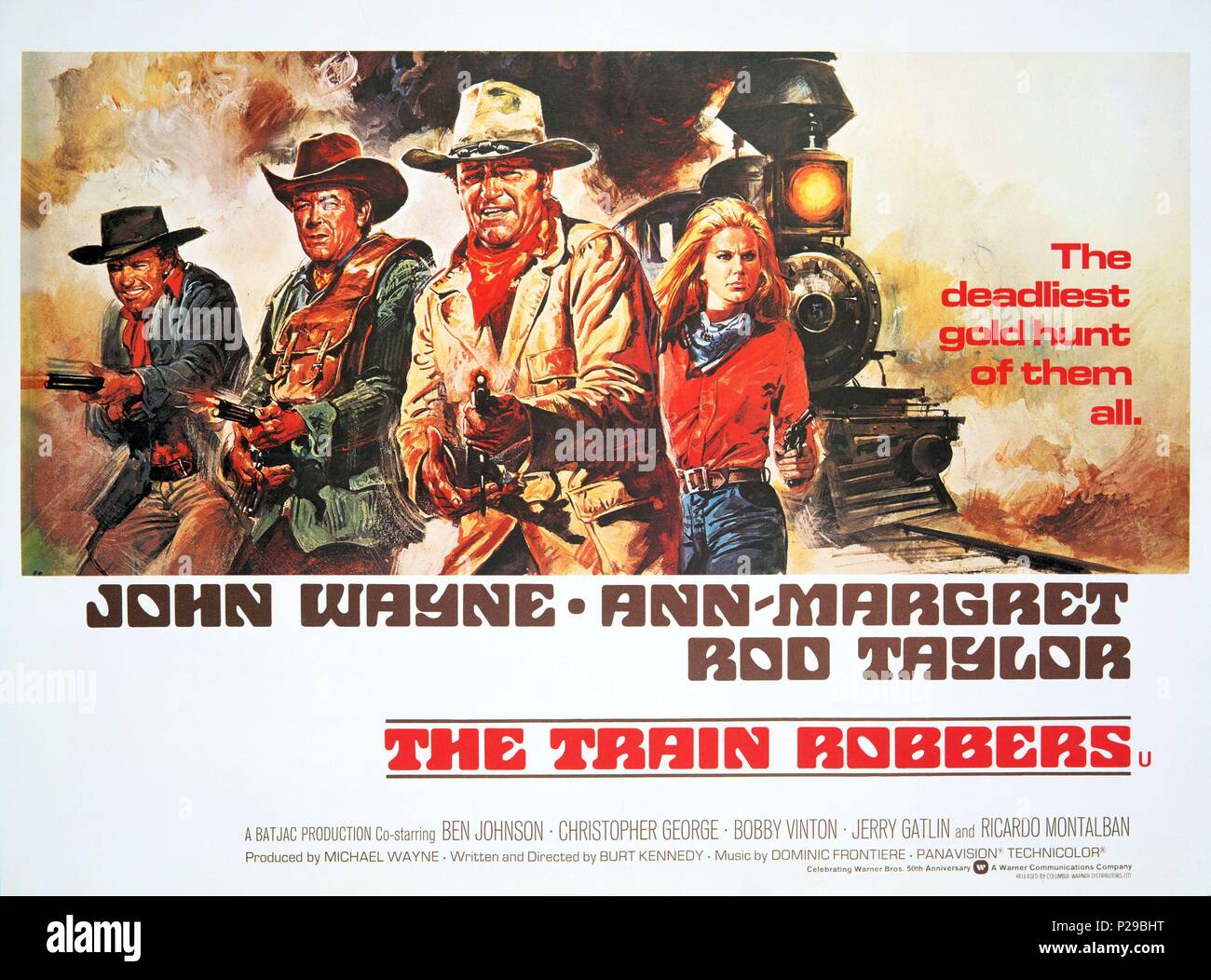 Original Film Title THE TRAIN ROBBERS. English Title THE TRAIN