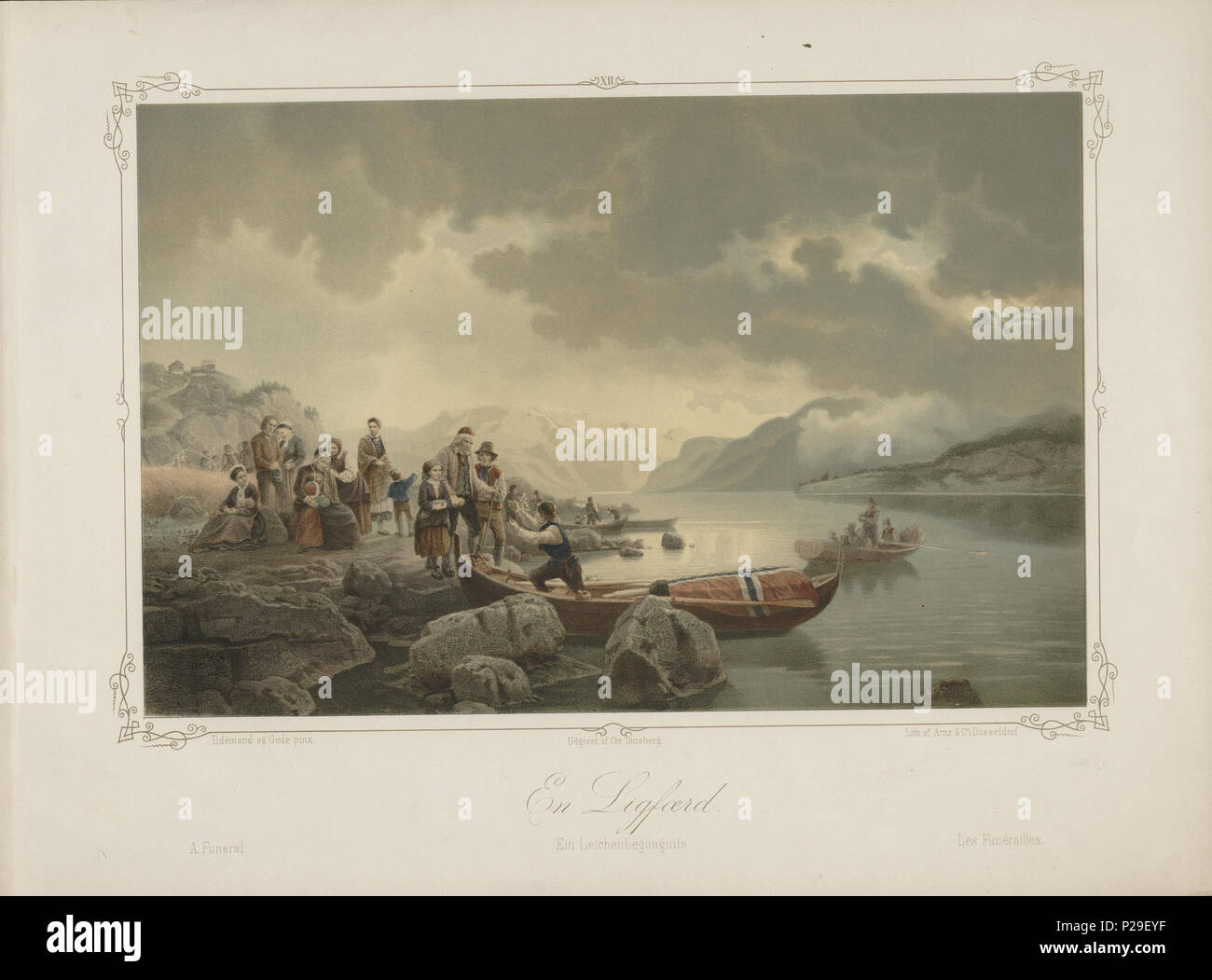 Norsk Bokmal Illustrasjon Hentet Fra Boken Norske Folkelivsbilleder Av Tidemand Adolph Og Utgitt Av Chr Tonsberg Christiania 1854 1854 Adolph Tidemand 1814 1876 Alternative Names Adolphe Tidemand Adolf Tidemand Tidemand Adolph