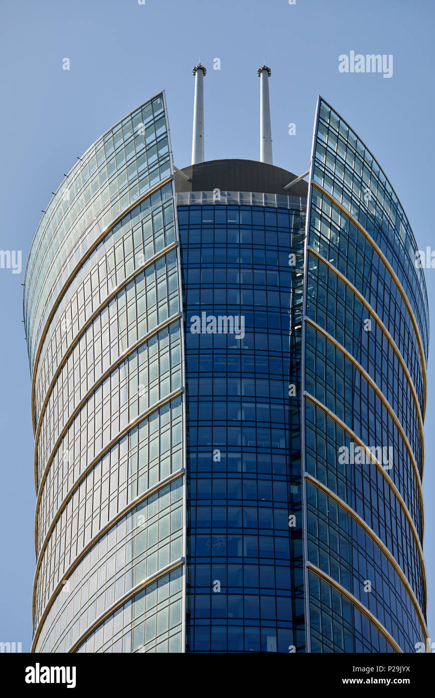 Warsaw, Poland. The Warsaw Spire skyscraper Stock Photo - Alamy