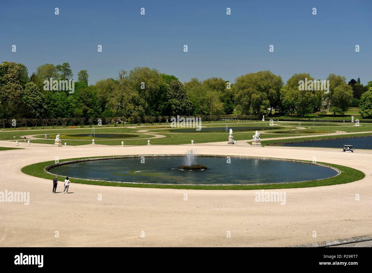 France, Oise, Chantilly, Chantilly estate, Chantilly castle, French