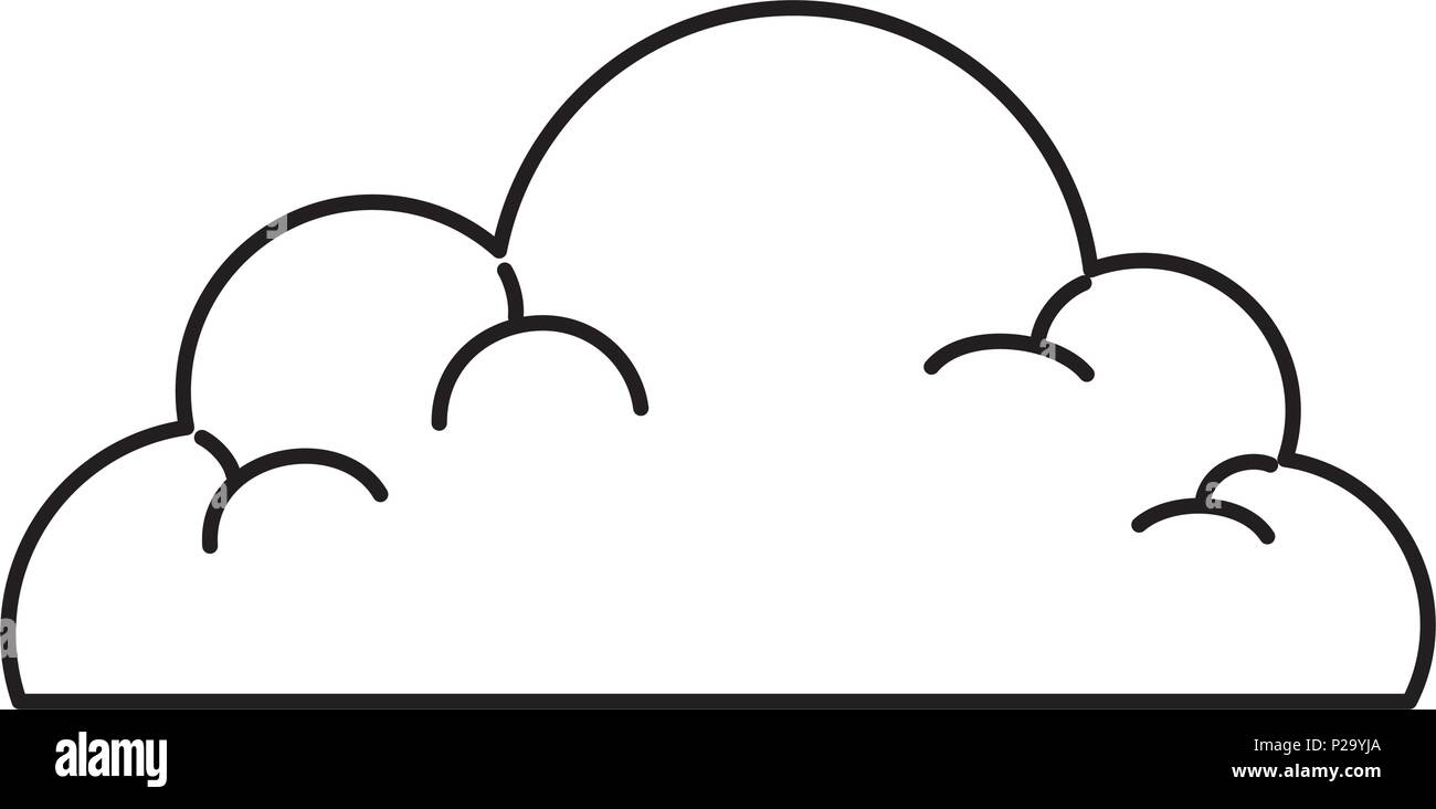 line nature fluffy cloud sky weather Stock Vector Image & Art - Alamy