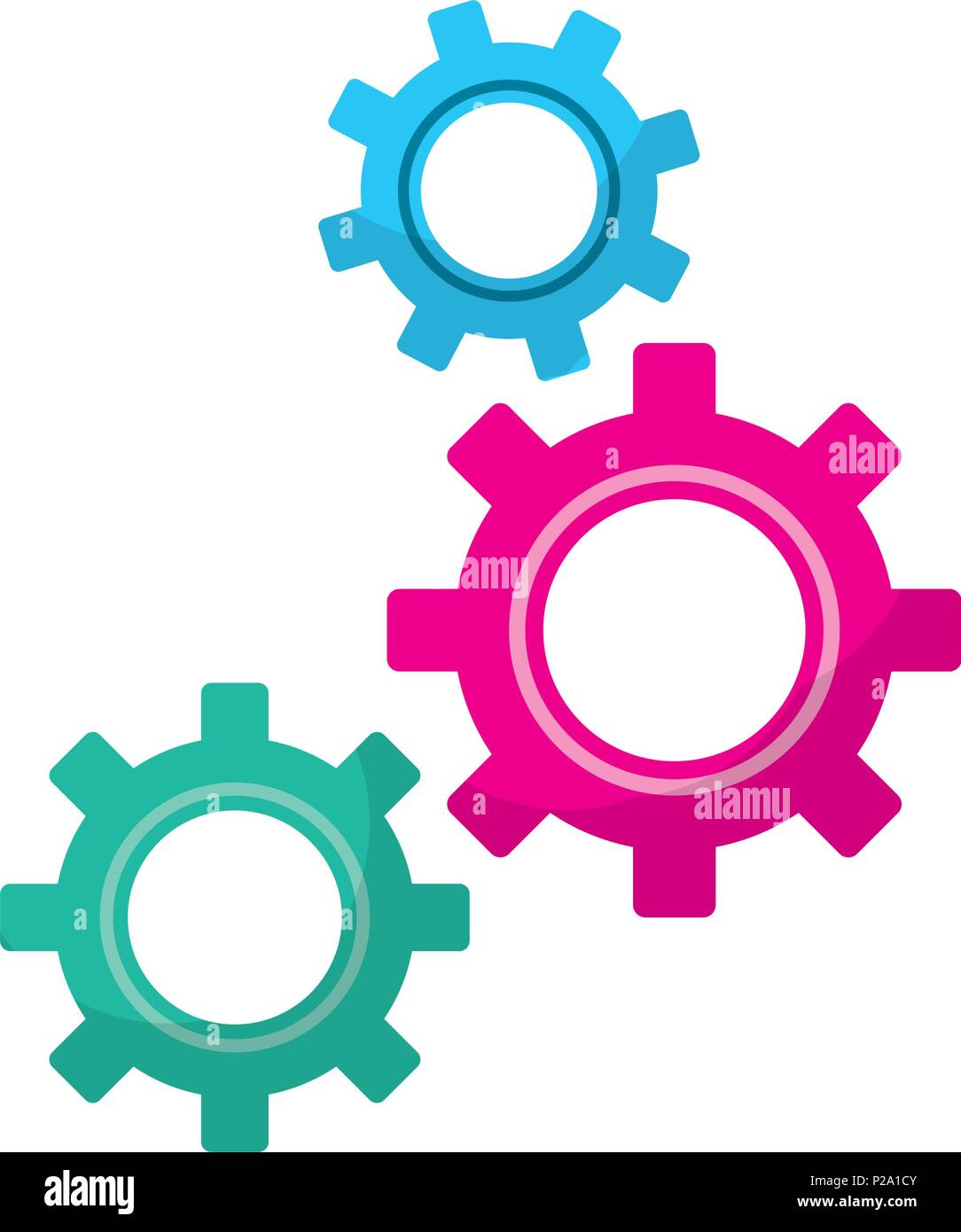 industry gears engineering factory process Stock Vector Image & Art - Alamy