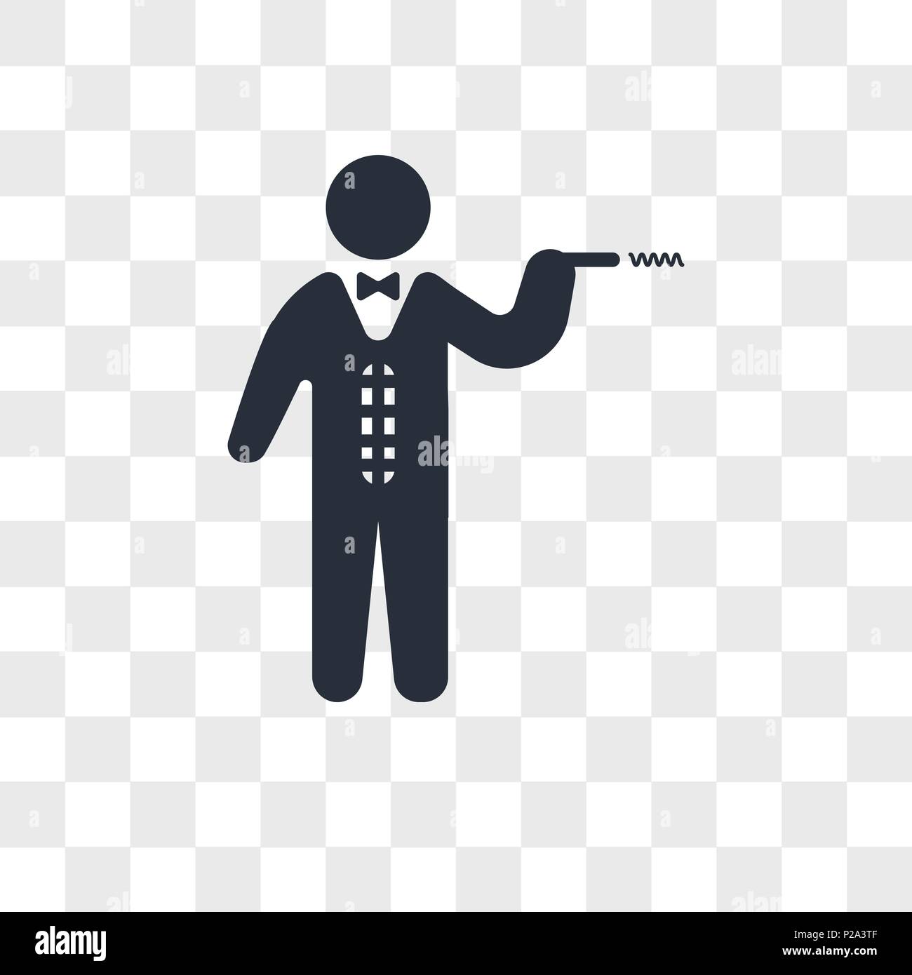 Man in suit smoking a cigarette vector icon isolated on