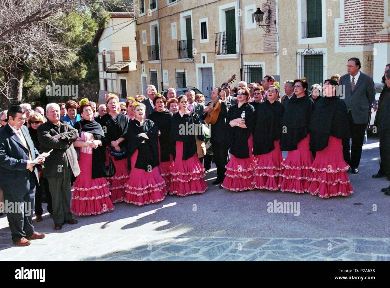 Coro Al Badul. Monasterio de Santa Ana, Jumilla, Murcia, 2006. Stock Photo