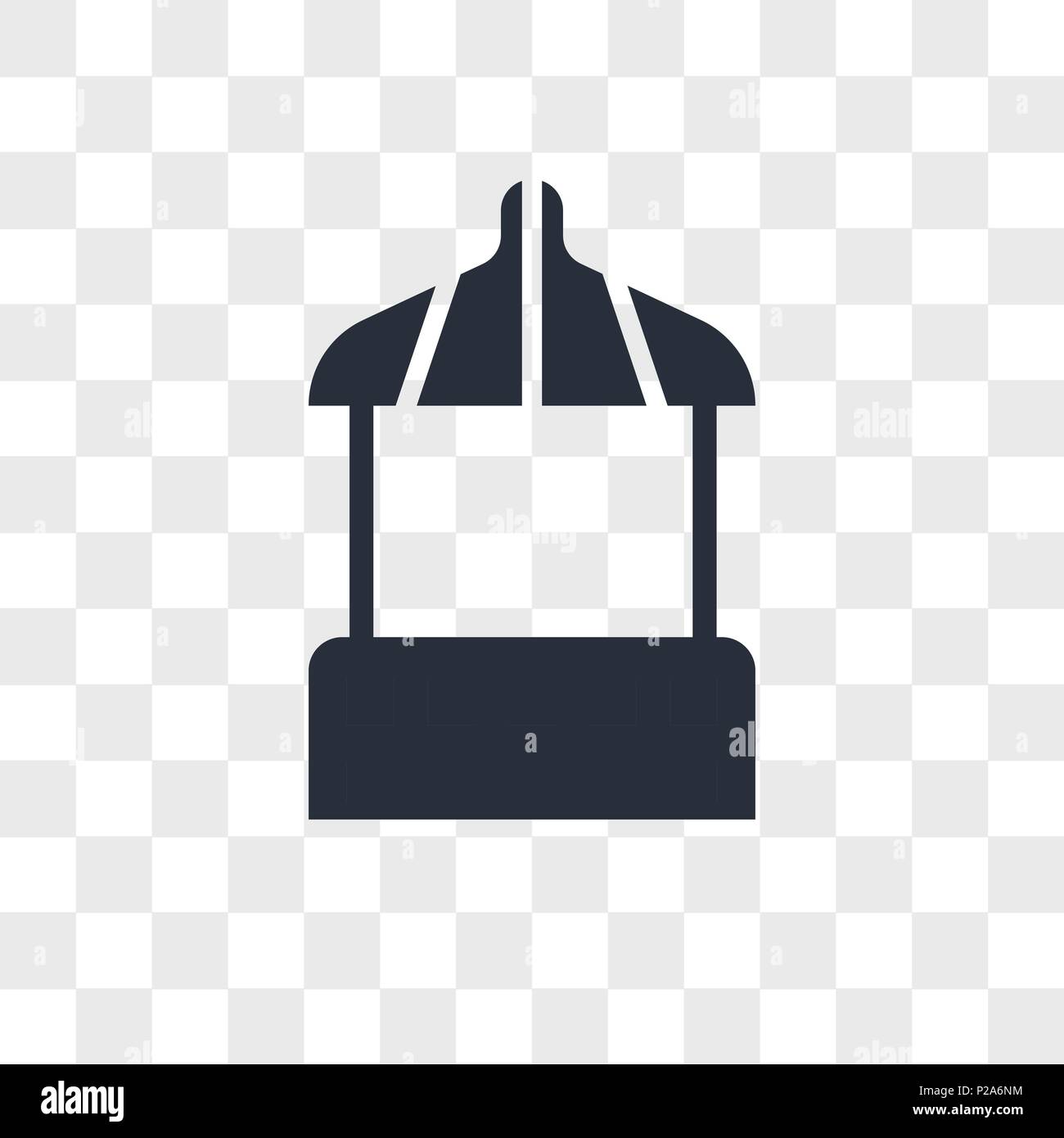 Stall vector icon isolated on transparent background, Stall logo ...