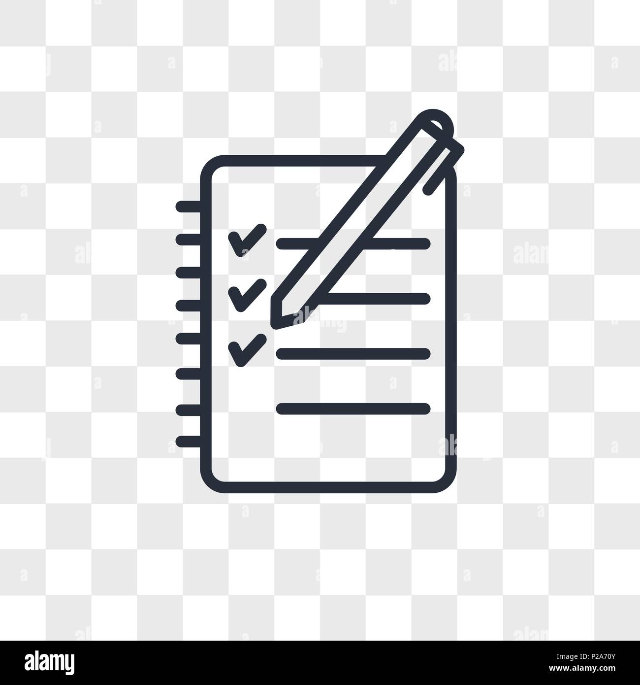 logbook vector icon isolated on transparent background, logbook logo