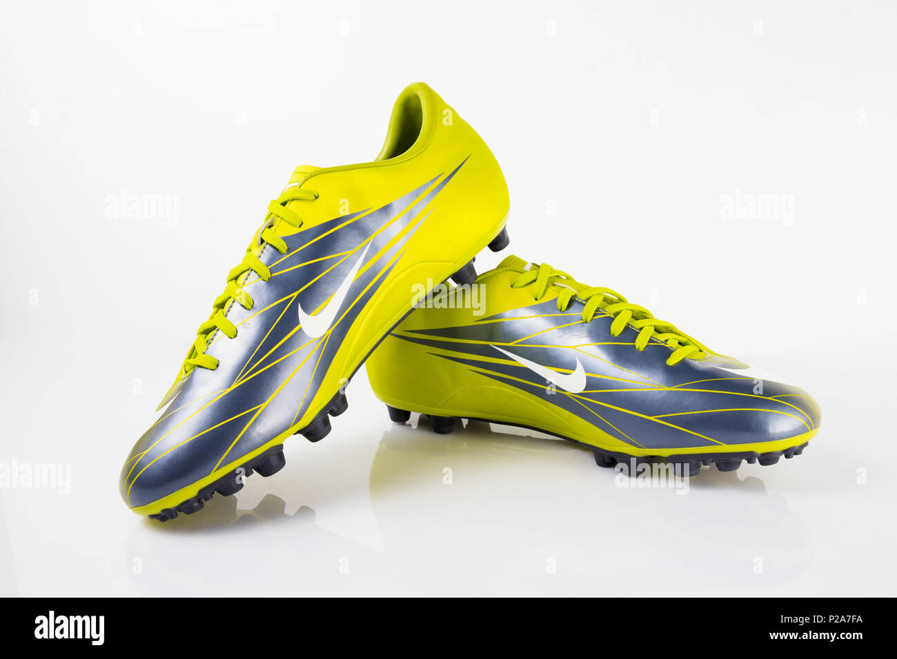 Nike soccer boots hi-res stock photography and images - Alamy