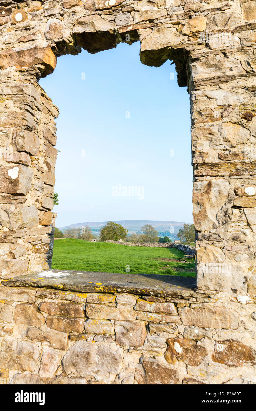 Yorkshire Dales PenHill, pennhill yorkshire dales, PenHill Yorkshire Dales, Yorkshire dales landmark, penn hill,  Yorkshire dales UK, Yorkshire dales Stock Photo