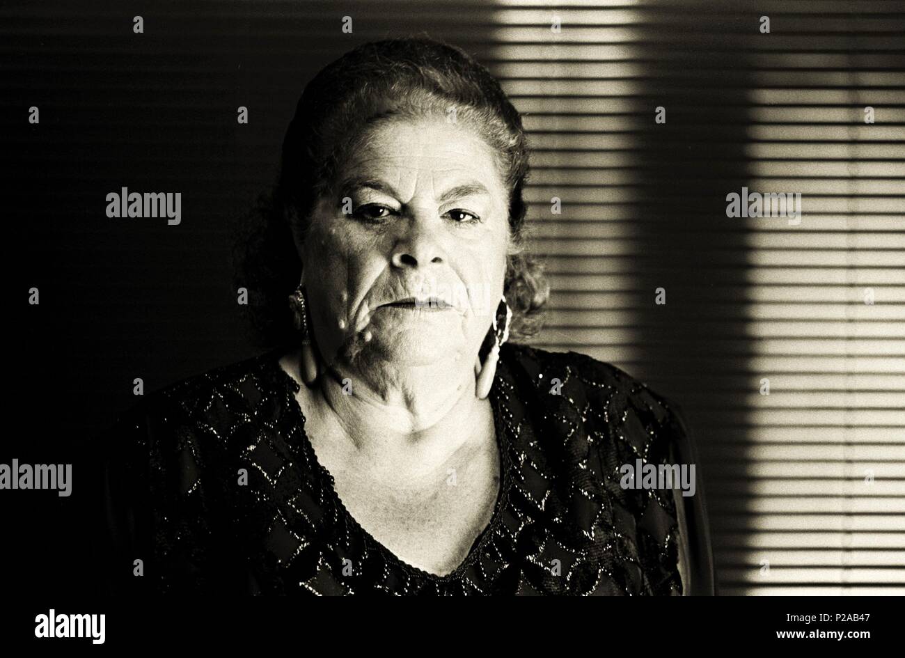 The spanish flamenco singer La Paquera de Jerez (Francisca Méndez